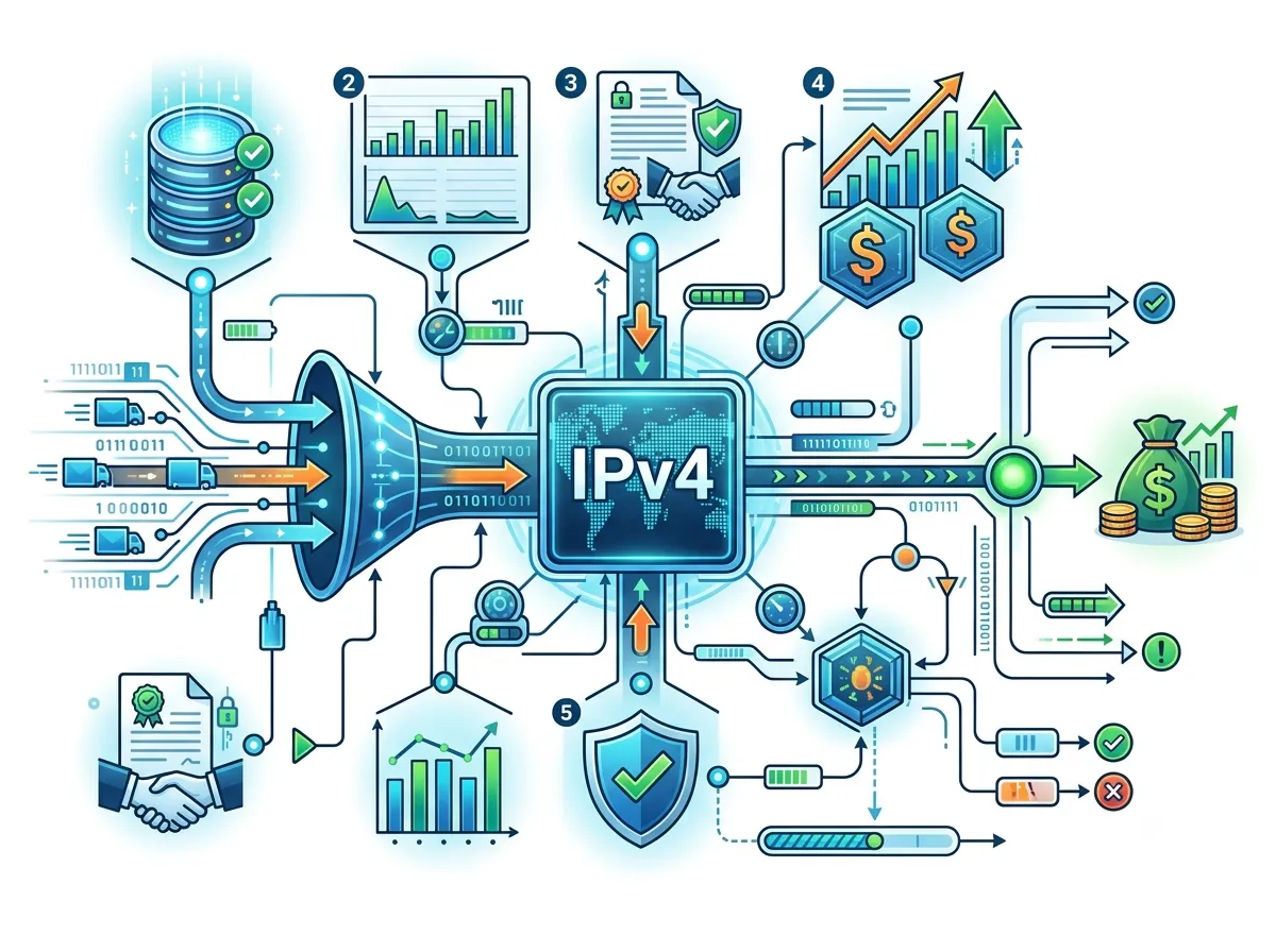 How to decide whether unused IPv4 space is ready for monetization
